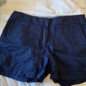 J. Crew Chino Shorts. Navy